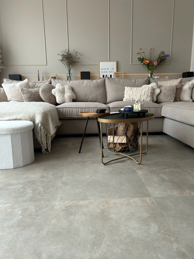 Betonlook PVC tegels